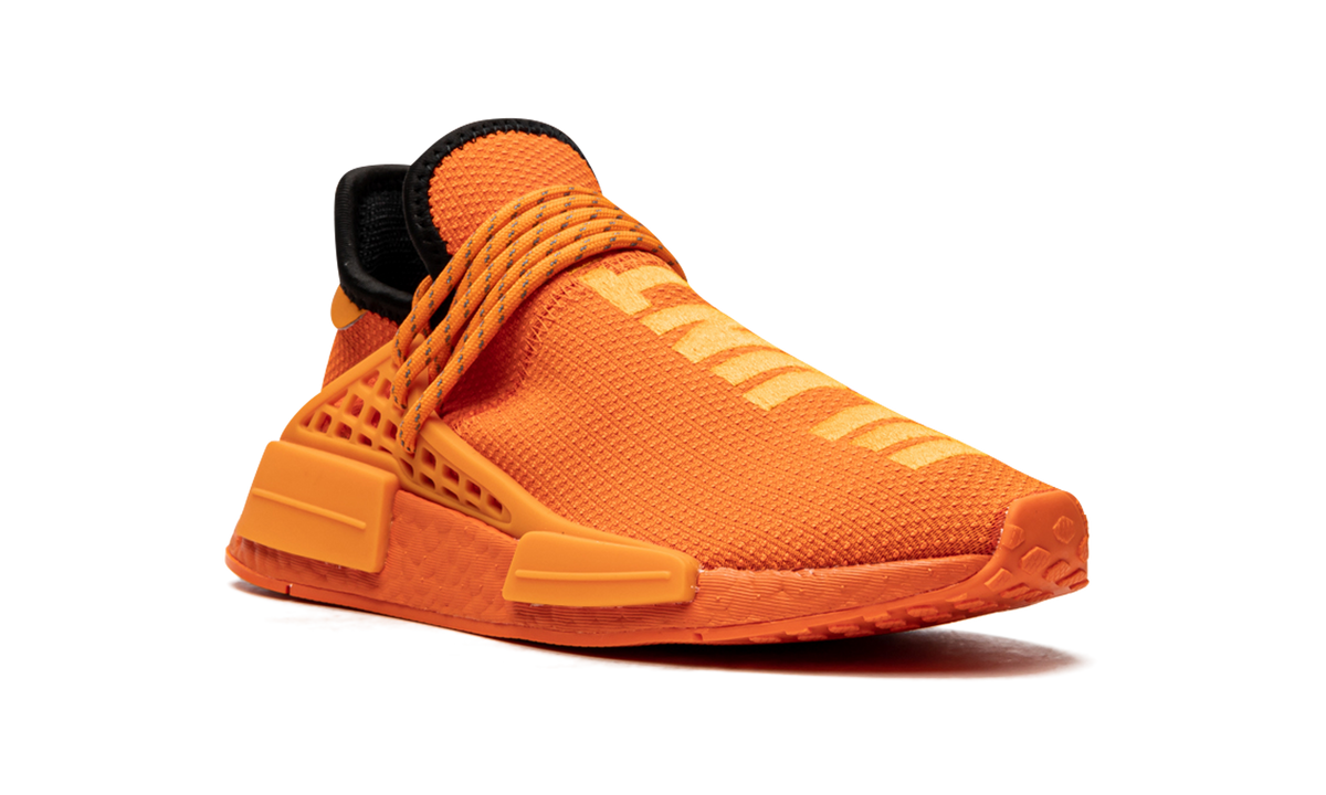 Overkicks - Adidas NMD HU Pharrell Orange (GY0095) - detalle lateral interior
