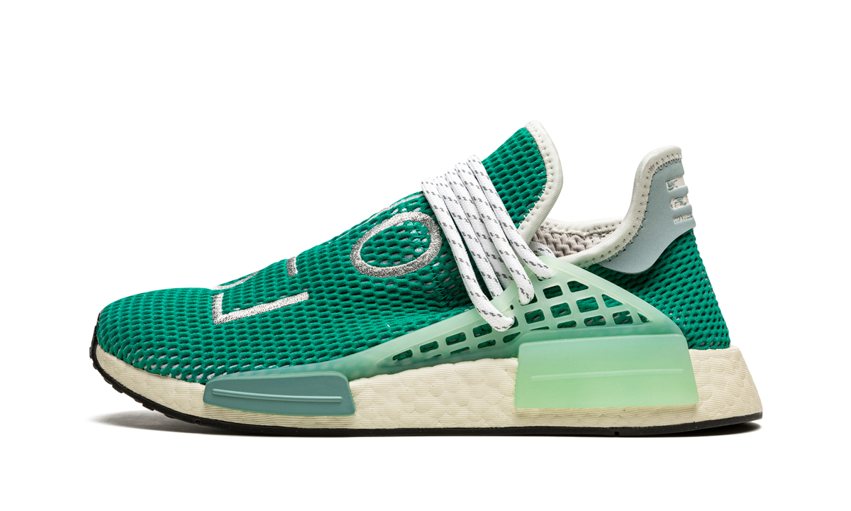 Overkicks - Adidas NMD Hu Pharrell Dash Green (Q46466) - detalle