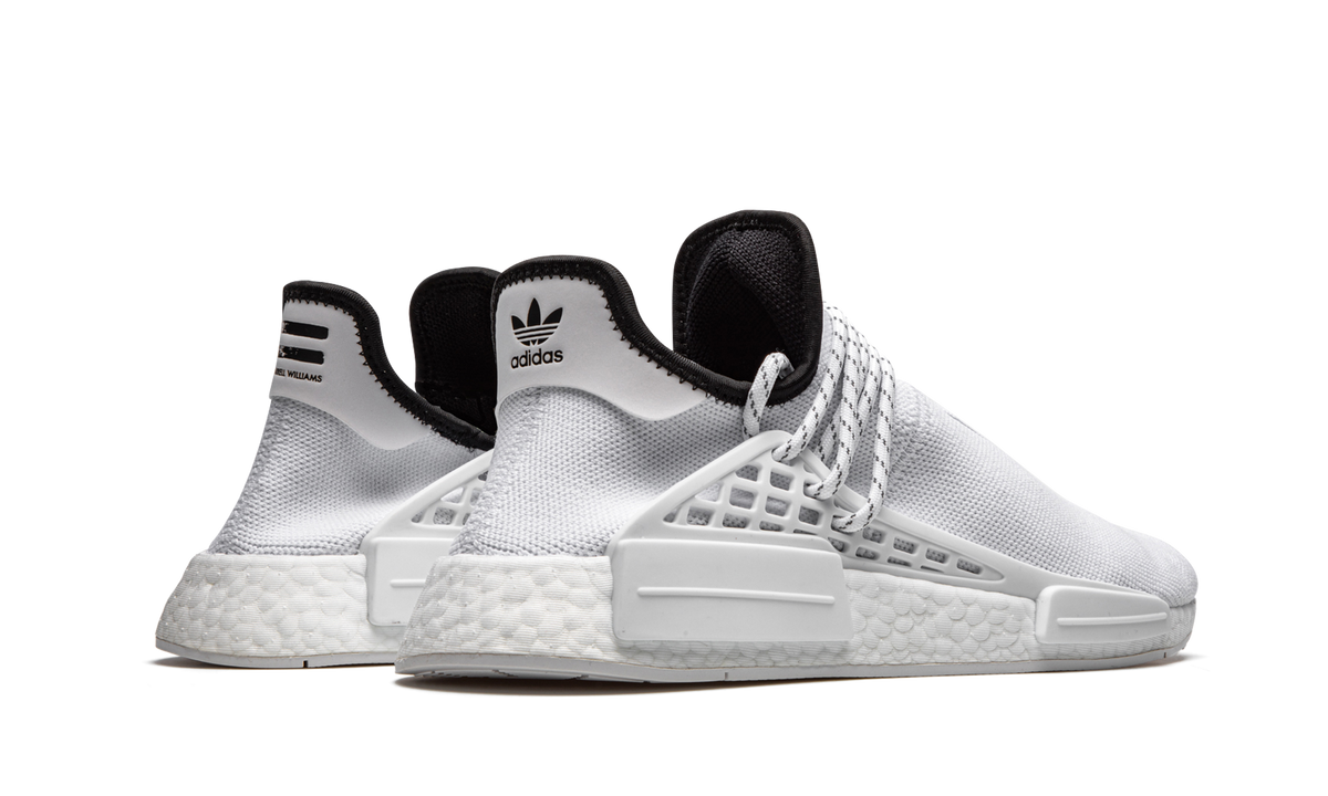 Overkicks - Adidas NMD Hu Pharrell Extra Eye White (GY0092) - vista trasera