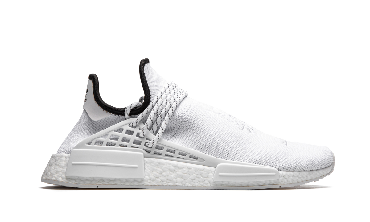 Overkicks - Adidas NMD Hu Pharrell Extra Eye White (GY0092) - detalle talon
