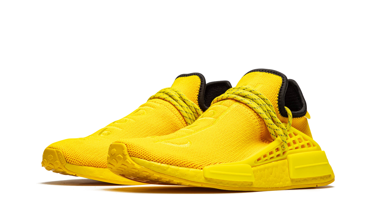 Overkicks - Adidas NMD Hu Pharrell Extra Eye Yellow (GY0091) - vista trasera