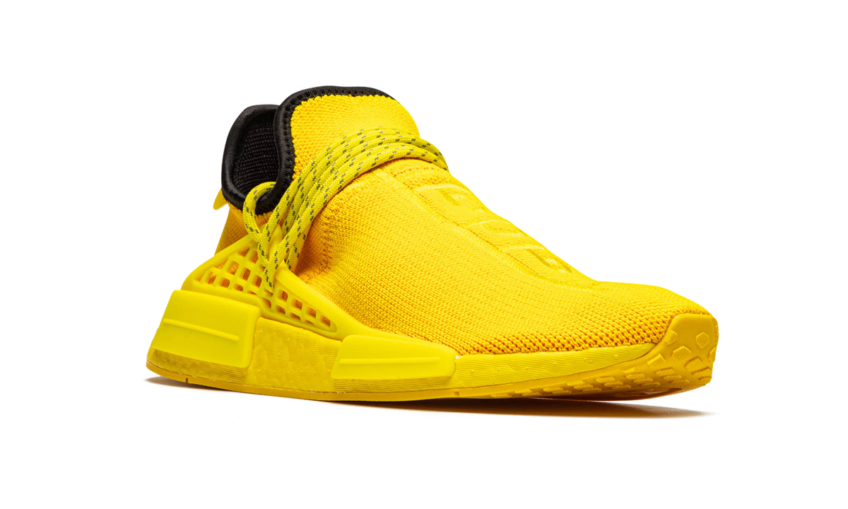 Overkicks - Adidas NMD Hu Pharrell Extra Eye Yellow (GY0091) - detalle lateral interior