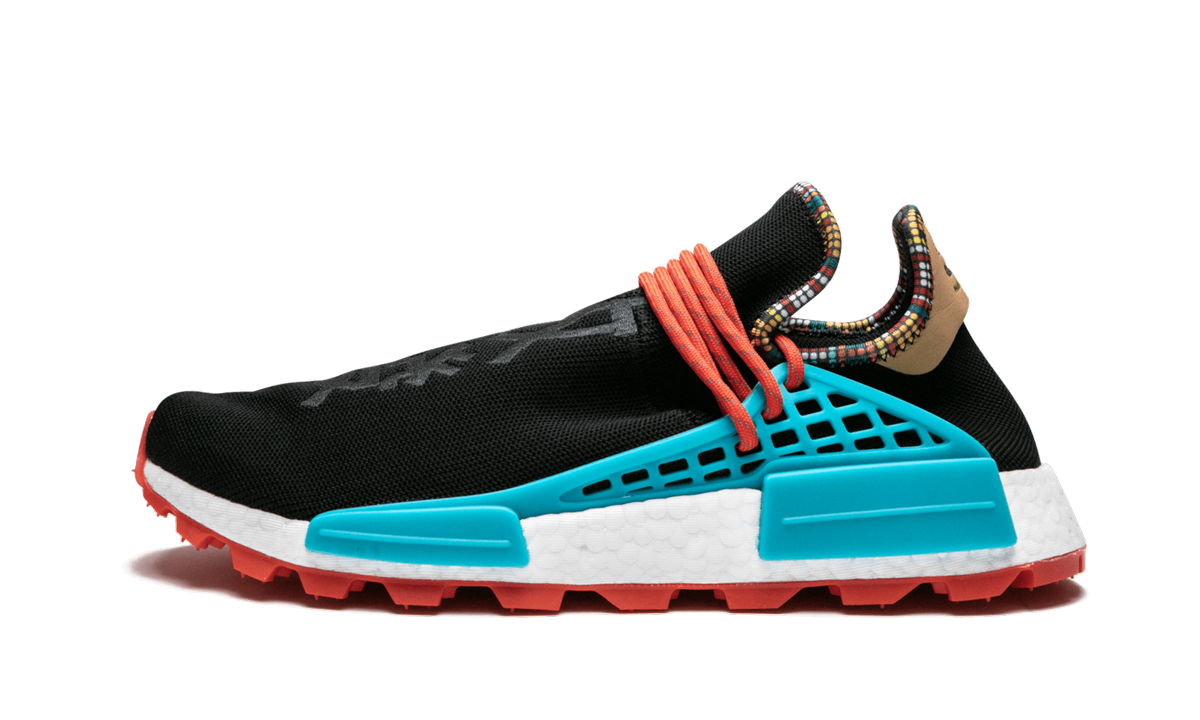 Overkicks - Adidas NMD Hu Pharrell Inspiration Pack Black (EE7582) - vista lateral