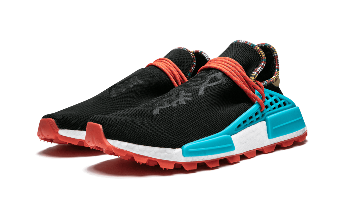 Overkicks - Adidas NMD Hu Pharrell Inspiration Pack Black (EE7582) - vista trasera