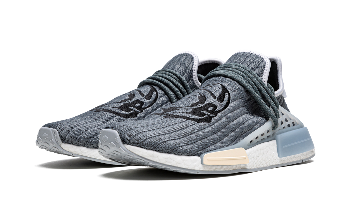 Overkicks - Adidas NMD Hu Pharrell x Billionaire Boys Club Astronaut Blue (GW3955) - vista trasera