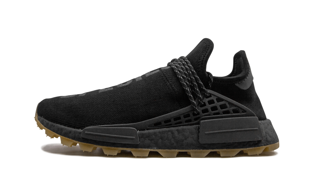 Overkicks - Adidas NMD Hu Trail Pharrell Now Is Her Time Black (EG7836) - vista lateral