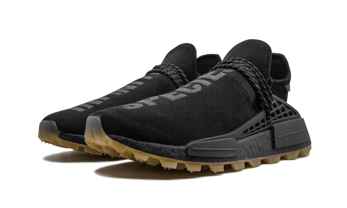 Overkicks - Adidas NMD Hu Trail Pharrell Now Is Her Time Black (EG7836) - vista trasera