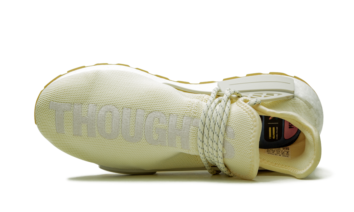 Overkicks - Adidas NMD Hu Trail Pharrell Now Is Her Time Cream White (EG7737) - detalle lateral interior