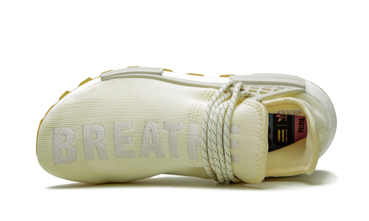 Overkicks - Adidas NMD Hu Trail Pharrell Now Is Her Time Cream White (EG7737) - detalle