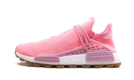 Overkicks - Adidas NMD Hu Trail Pharrell Now Is Her Time Light Pink (EG7740) - vista lateral