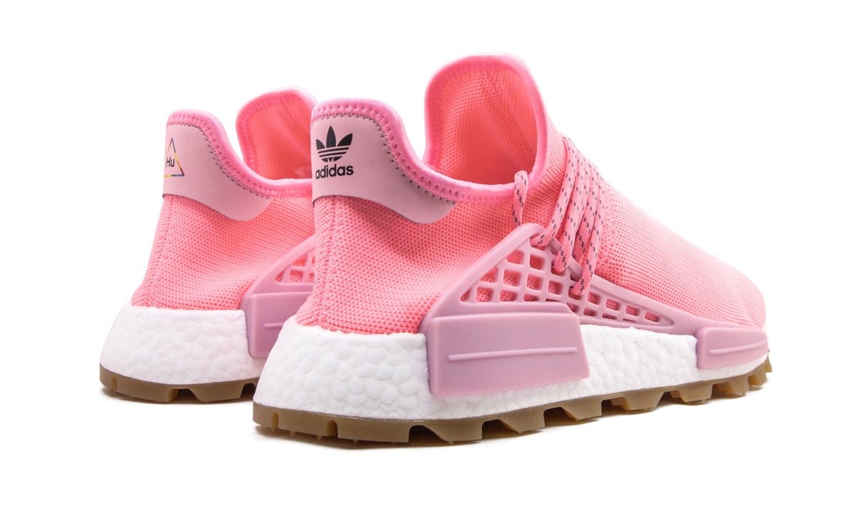 Overkicks - Adidas NMD Hu Trail Pharrell Now Is Her Time Light Pink (EG7740) - par completo