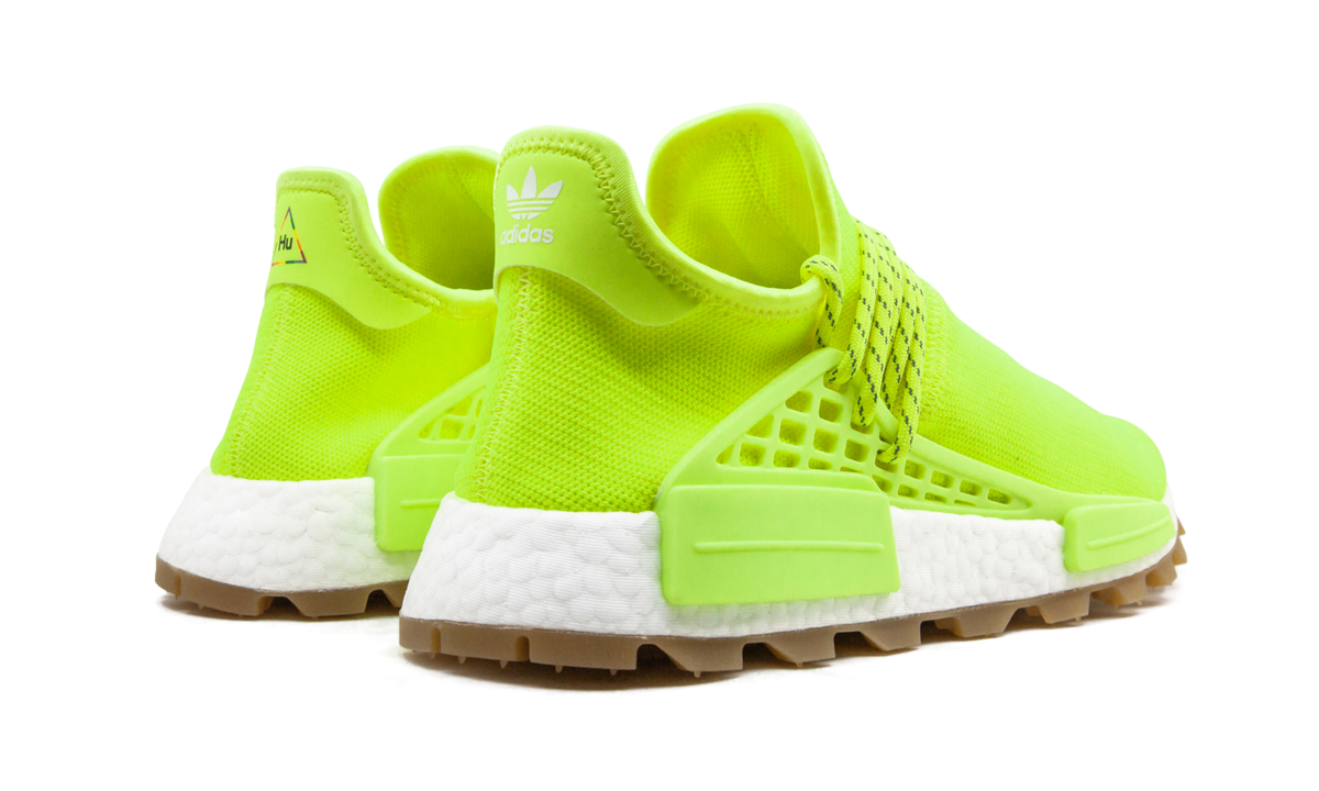 Overkicks - Adidas NMD Hu Trail Pharrell Now Is Her Time Solar Yellow (EF2335) - par completo