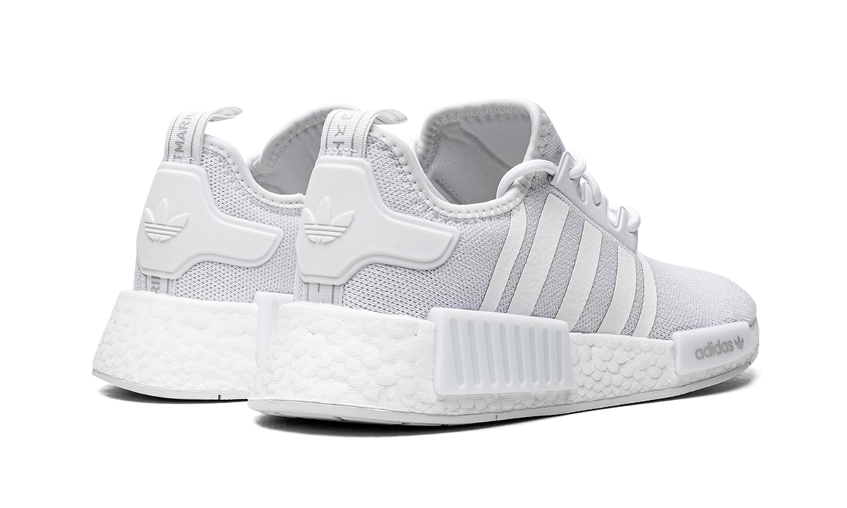 Overkicks - Adidas NMD R1 Refined Cloud White Grey One (GS) (H02334) - imagen 3