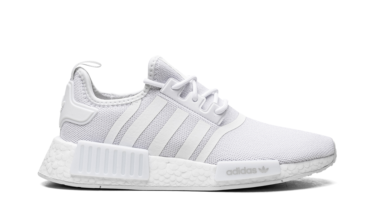 Overkicks - Adidas NMD R1 Refined Cloud White Grey One (GS) (H02334) - imagen 6