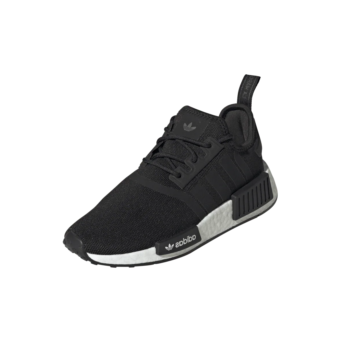 Overkicks - Adidas NMD R1 Refined Core Black Cloud White (GS) (H02333) - imagen 2