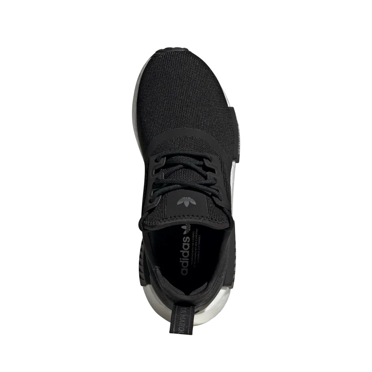 Overkicks - Adidas NMD R1 Refined Core Black Cloud White (GS) (H02333) - imagen 3