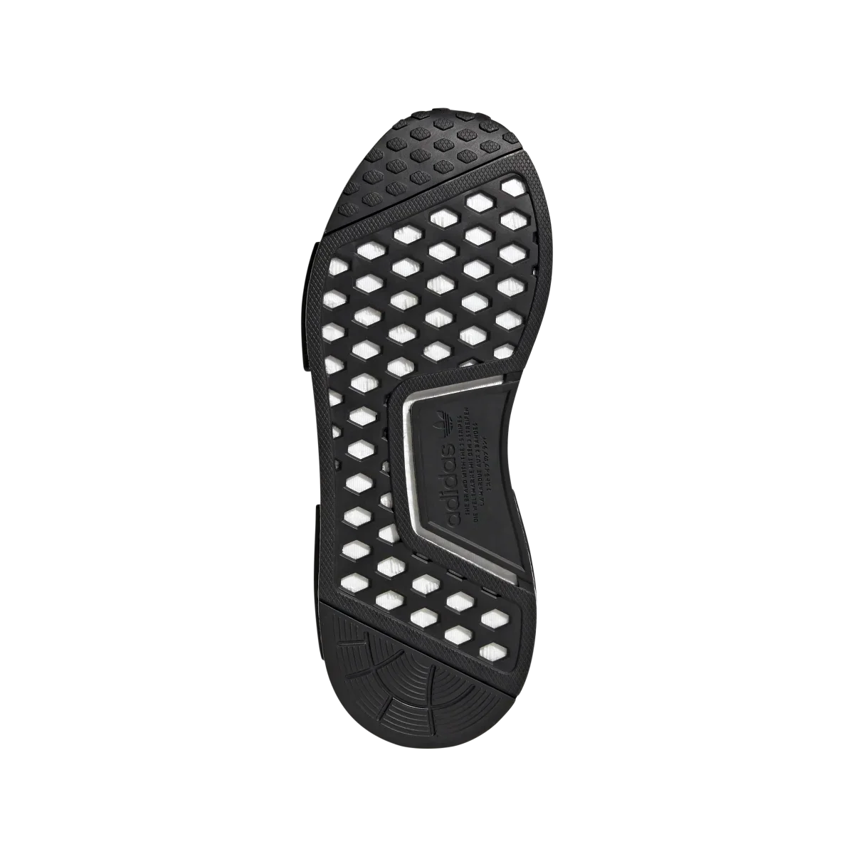 Overkicks - Adidas NMD R1 Refined Core Black Cloud White (GS) (H02333) - imagen 4