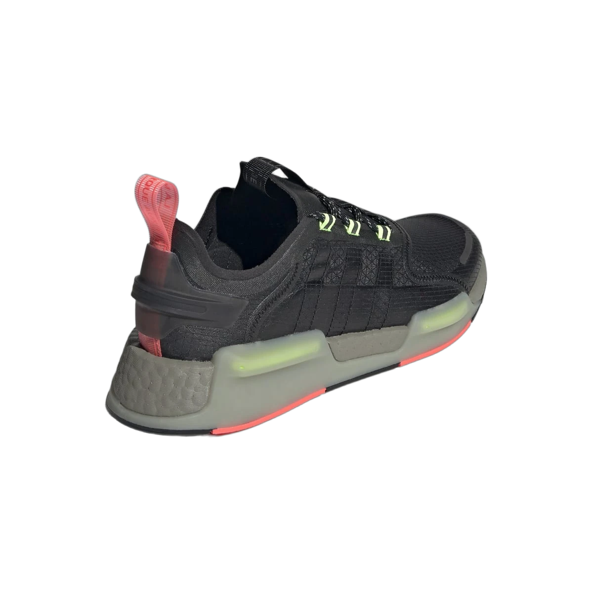 Overkicks - Adidas NMD V3 Black Signal Green Solar Red (GW3064) - vista superior