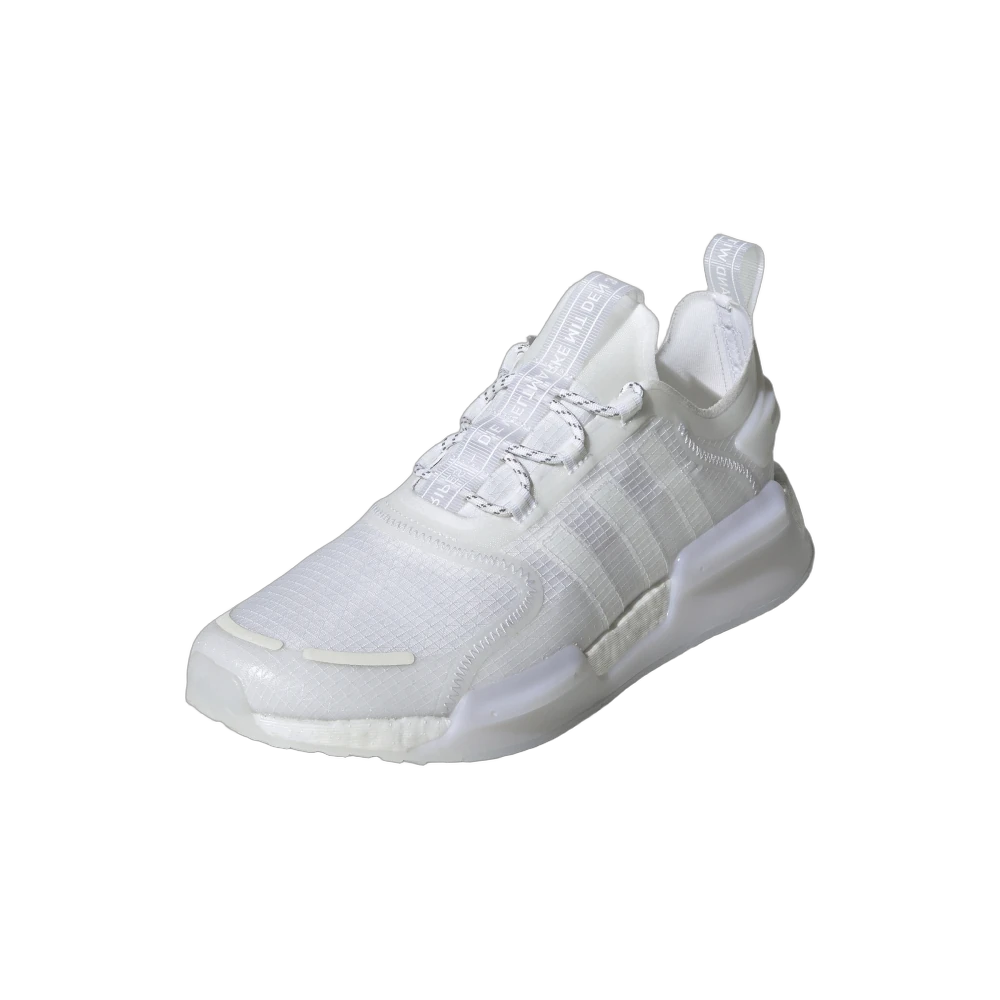 Overkicks - Adidas NMD V3 Triple White (GX3374) - vista trasera