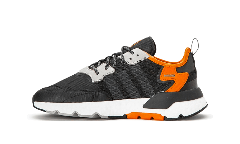 Overkicks - Adidas Nite Jogger Cordura Black Orange (EE5549) - vista lateral