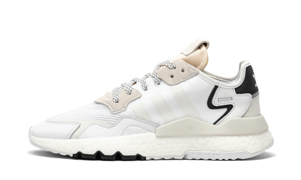 Overkicks - Adidas Nite Jogger Crystal White (EE6255) - vista lateral
