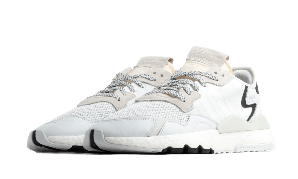 Overkicks - Adidas Nite Jogger Crystal White (EE6255) - vista trasera