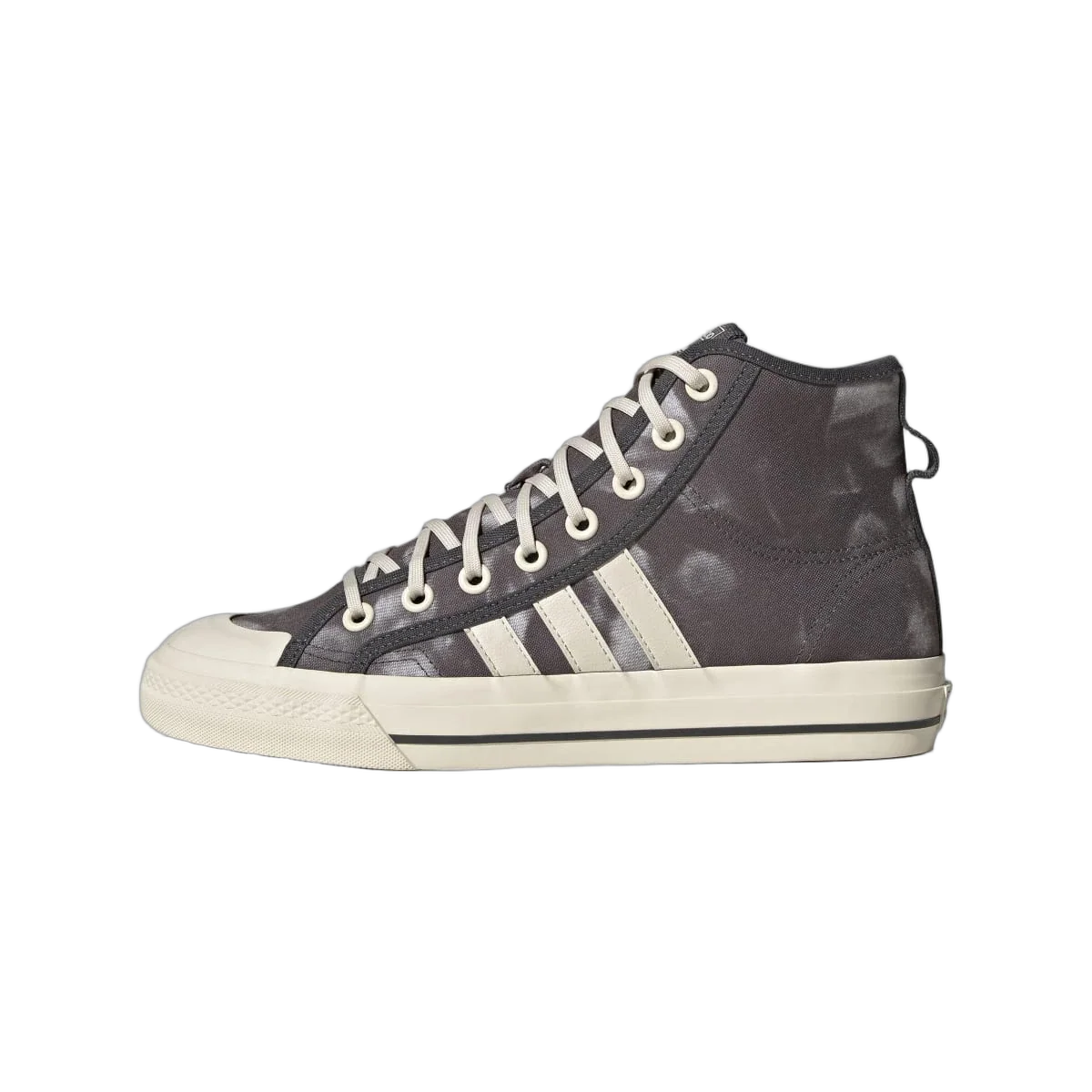 Overkicks - Adidas Nizza Hi RF Parley Grey (GX4586) - vista lateral