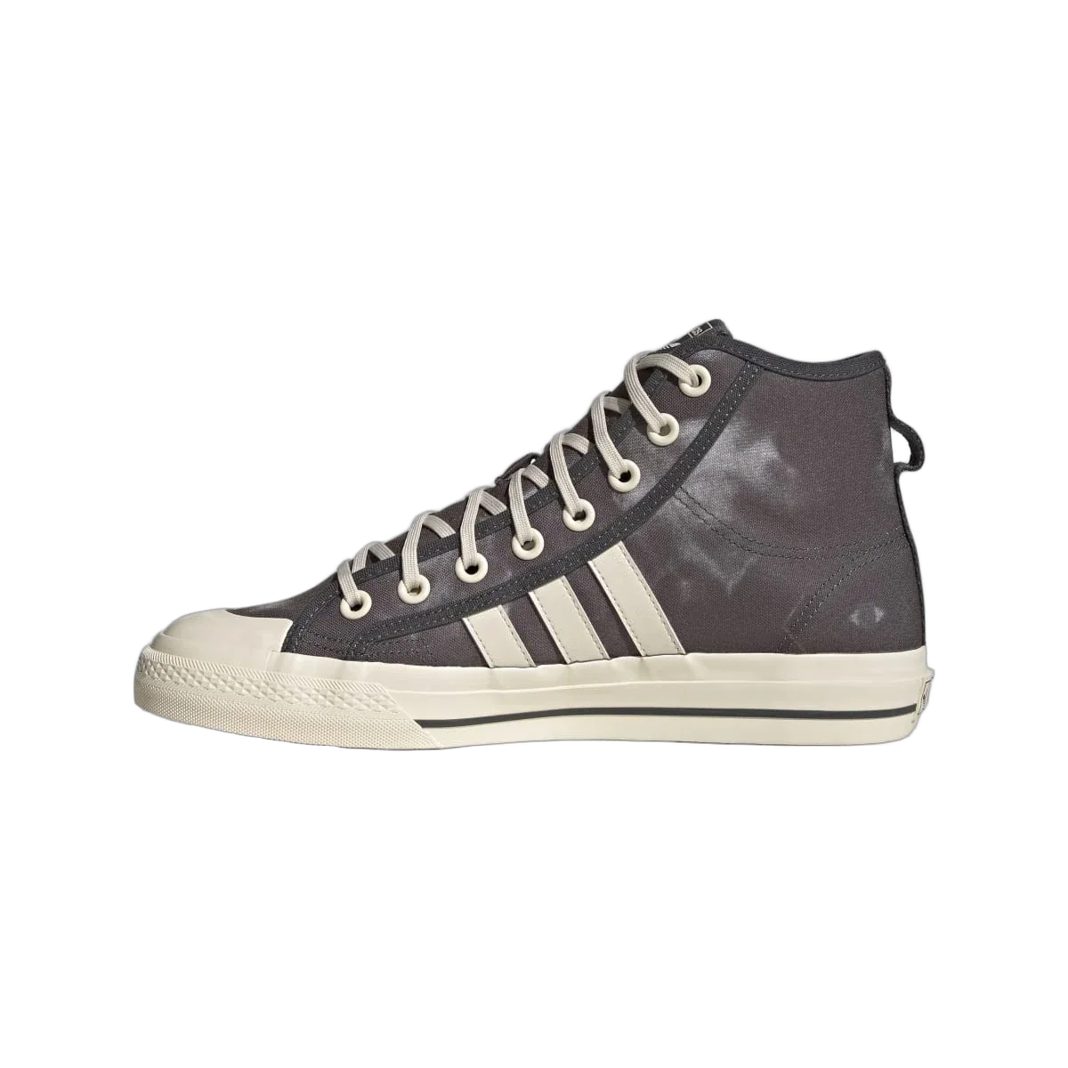 Overkicks - Adidas Nizza Hi RF Parley Grey (GX4586) - detalle talon
