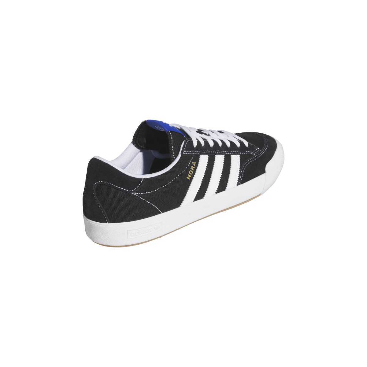 Overkicks - Adidas Nora Black White (HQ7537) - vista superior