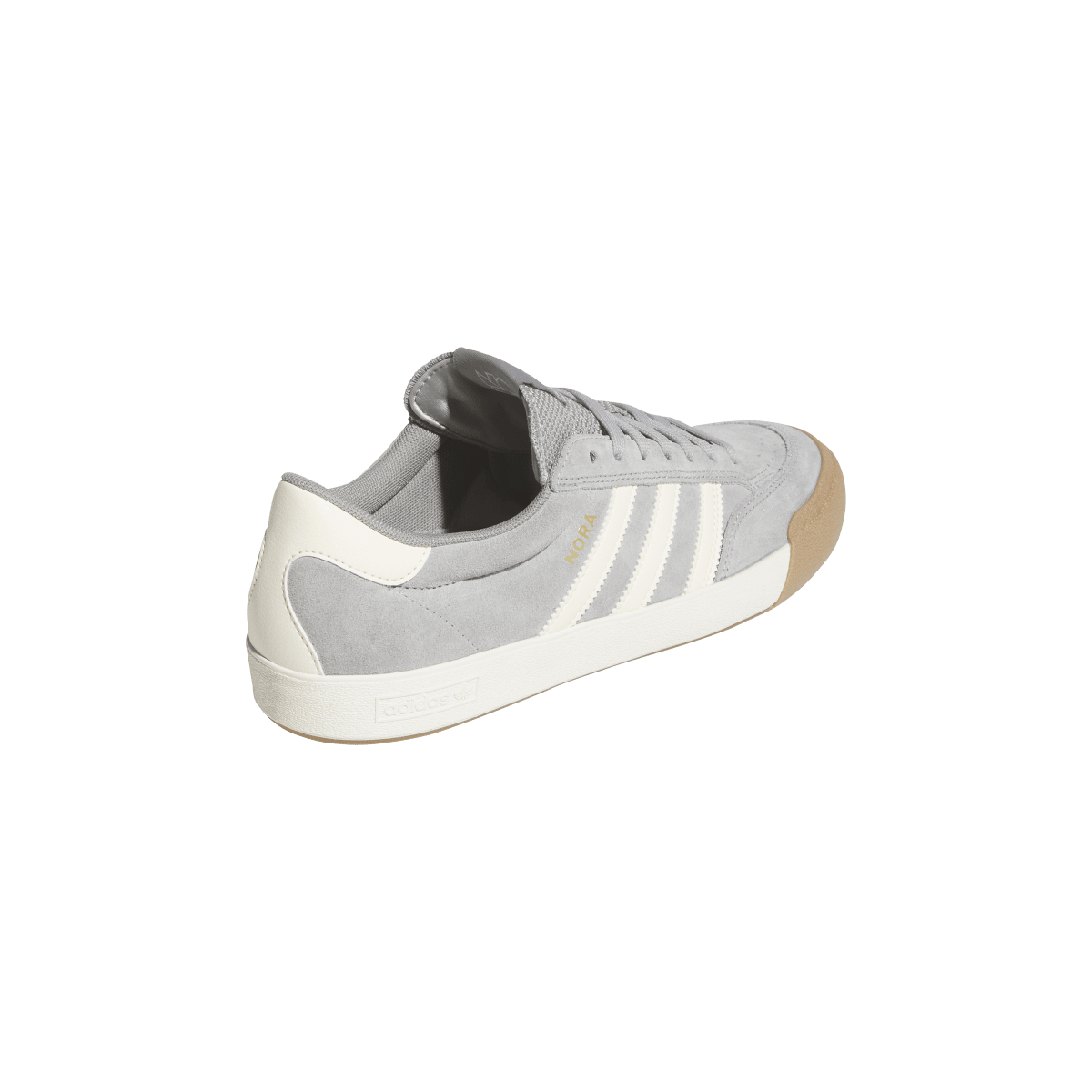 Overkicks - Adidas Nora Grey Cream White Gum (KJ7971) - vista superior