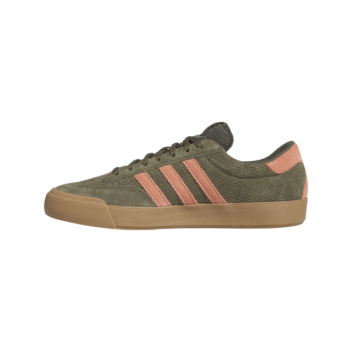 Overkicks - Adidas Nora Olive Strata Wonder Clay (HQ4697) - detalle talon