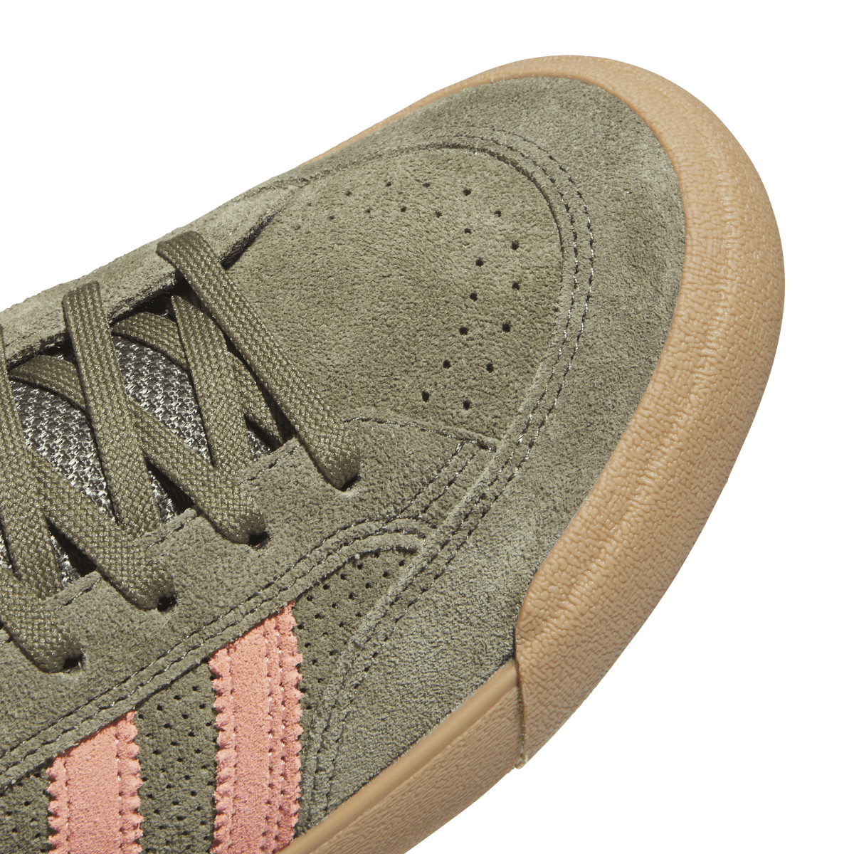 Overkicks - Adidas Nora Olive Strata Wonder Clay (HQ4697) - detalle lateral interior