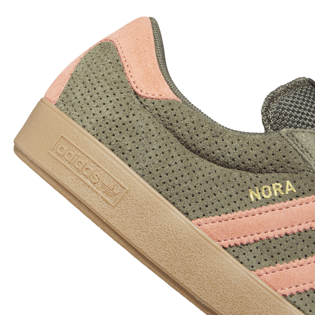 Overkicks - Adidas Nora Olive Strata Wonder Clay (HQ4697) - detalle