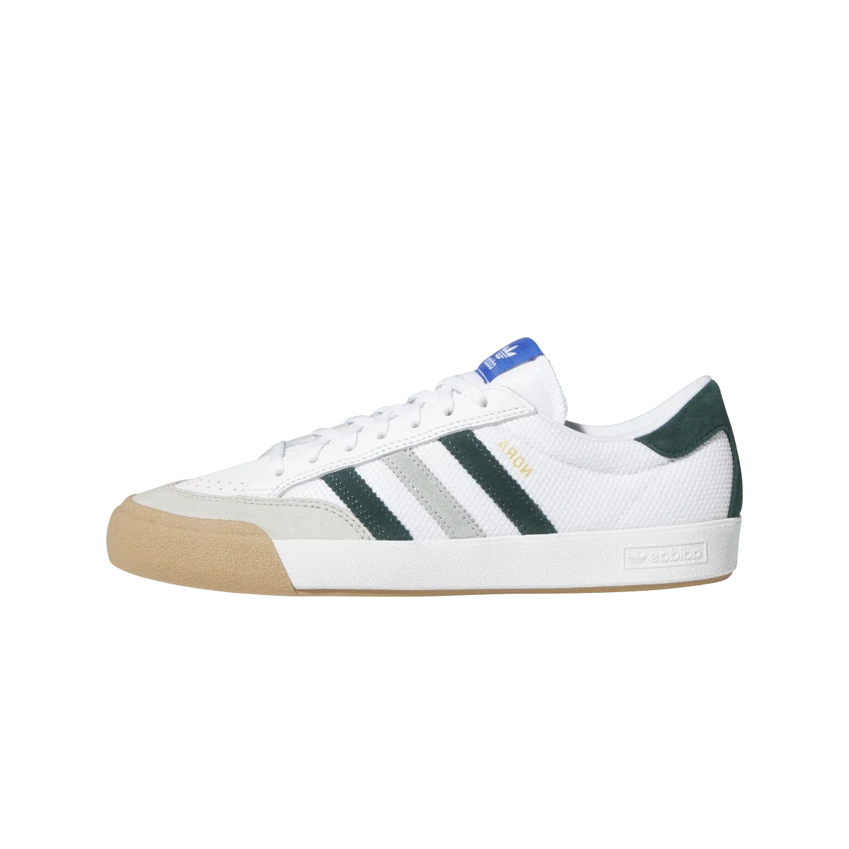 Overkicks - Adidas Nora White Aurora Ivy Wonder Sage (HQ7540) - vista lateral