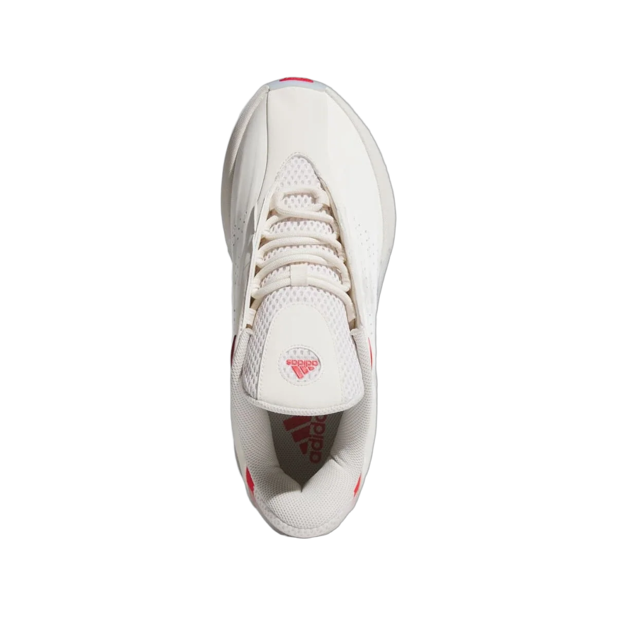 Overkicks - Adidas Nova IIInfinity Cloud White Pure Ruby Chalk White (JI0351) - par completo