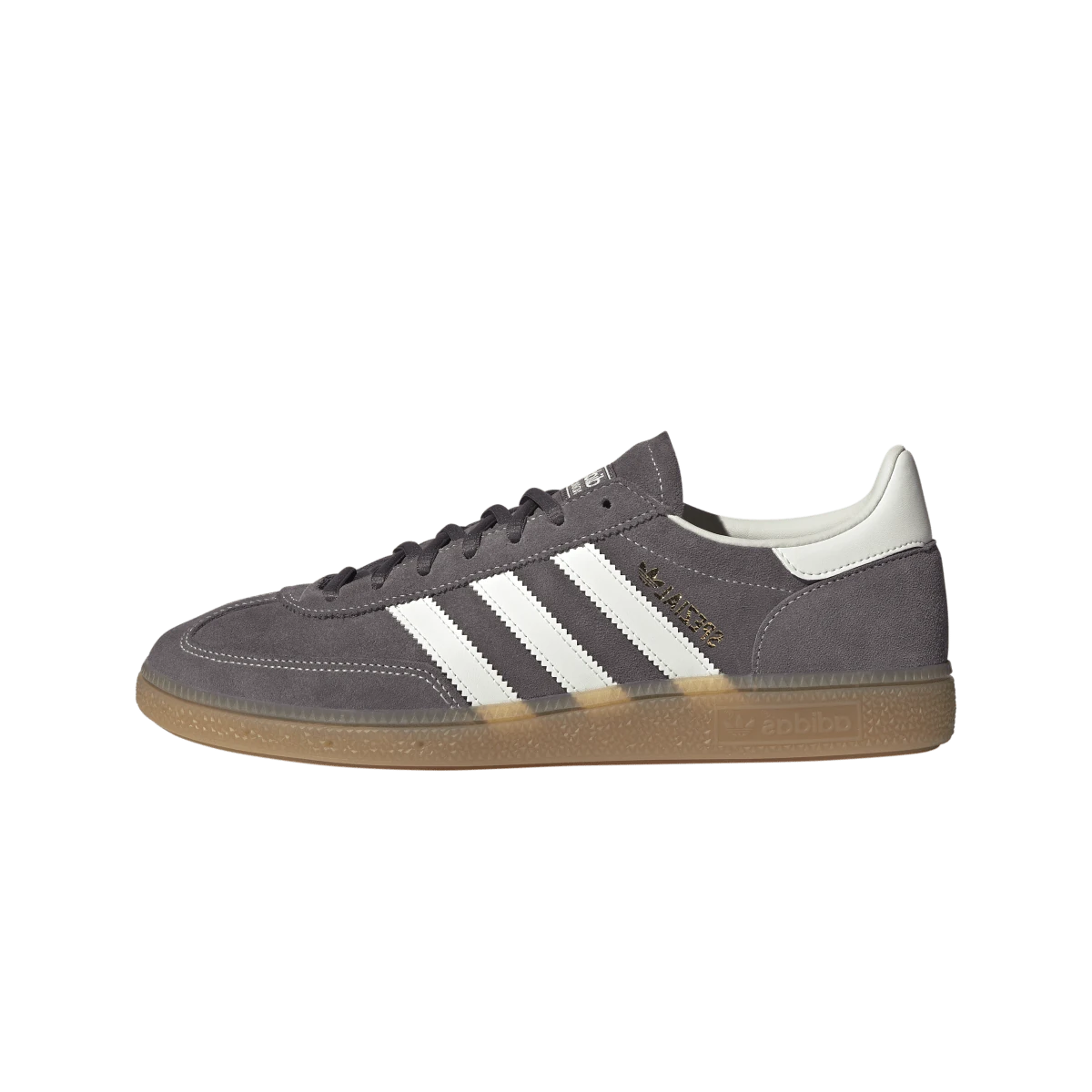 Overkicks - Adidas Originals Handball Spezial Grey Strata Off White (KZ6705) - vista lateral