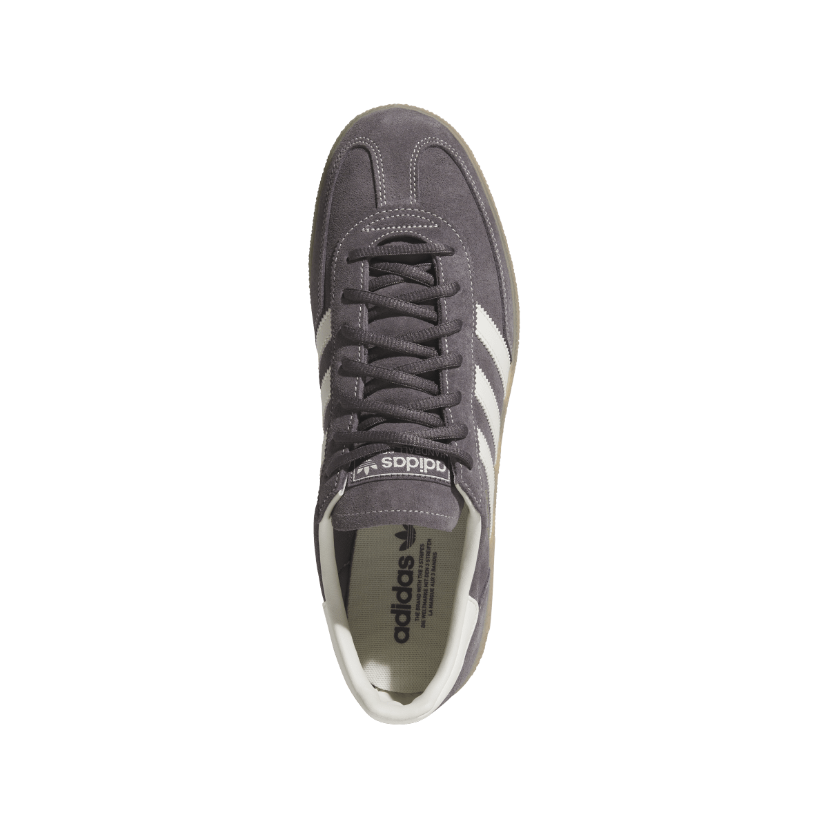 Overkicks - Adidas Originals Handball Spezial Grey Strata Off White (KZ6705) - par completo