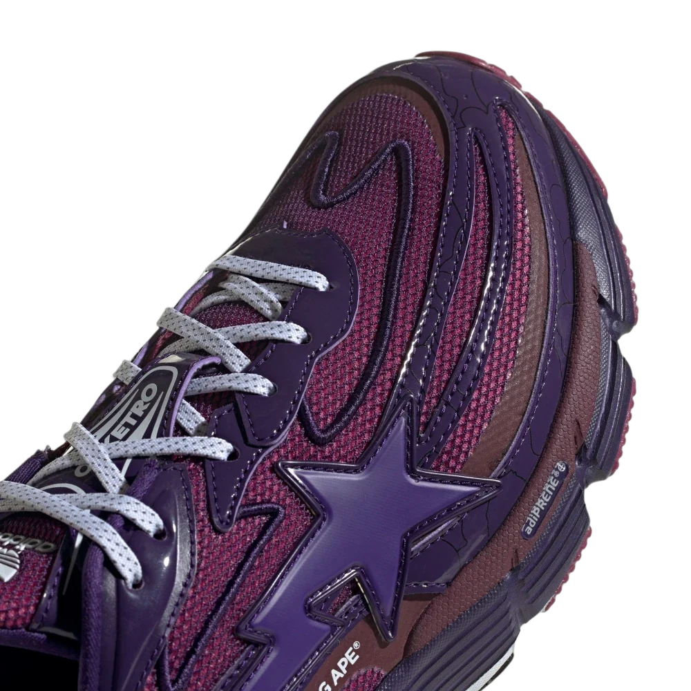 Overkicks - Adidas Orketro Bape Dark Purple (JH6362) - vista superior