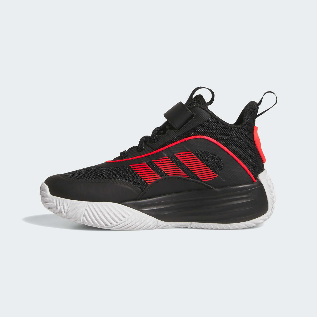 Overkicks - Adidas Ownthegame 3.0 Black Lucid Red (GS) (JQ7939) - imagen 6