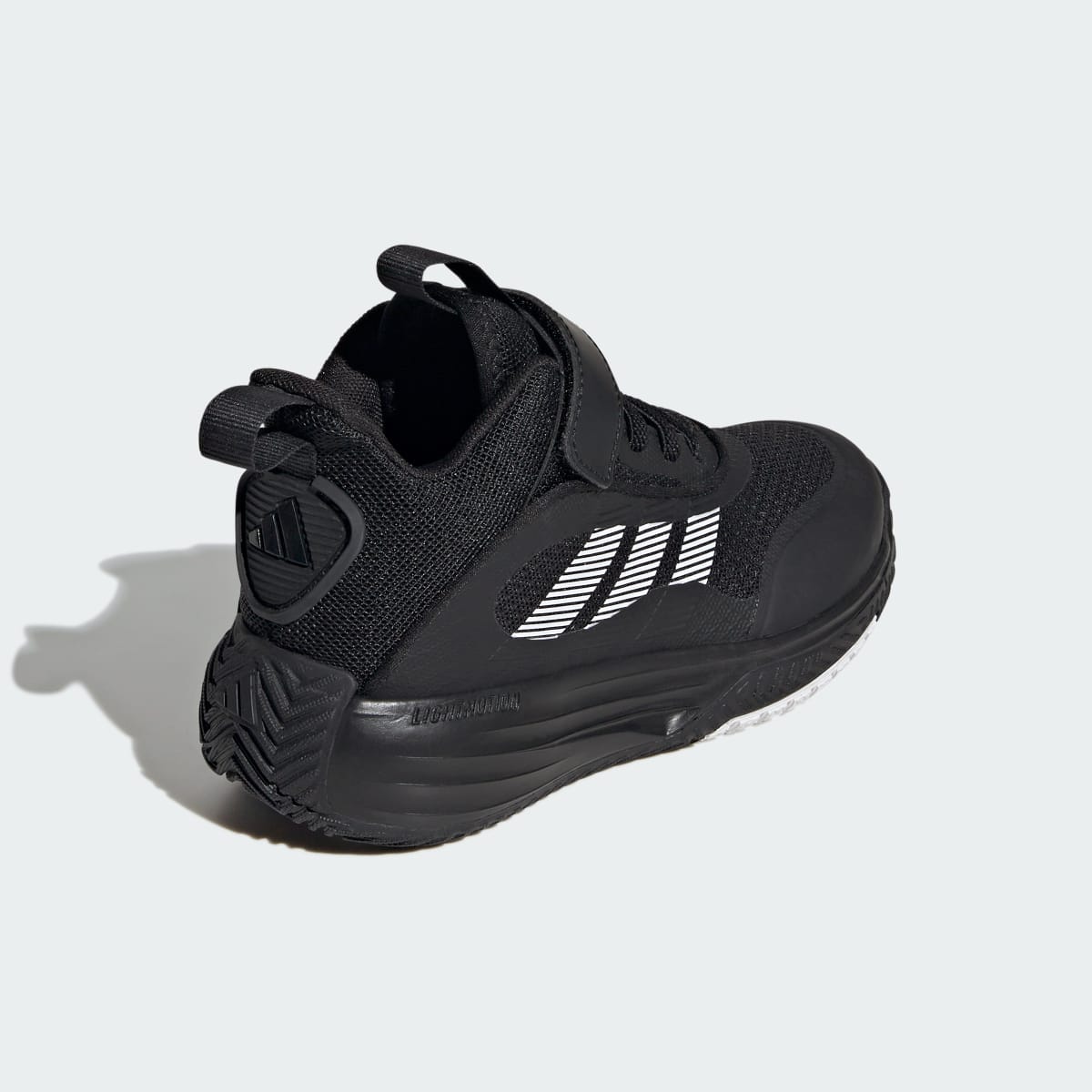 Overkicks - Adidas Ownthegame 3.0 Core Black Cloud White (GS) (IF4593) - imagen 5
