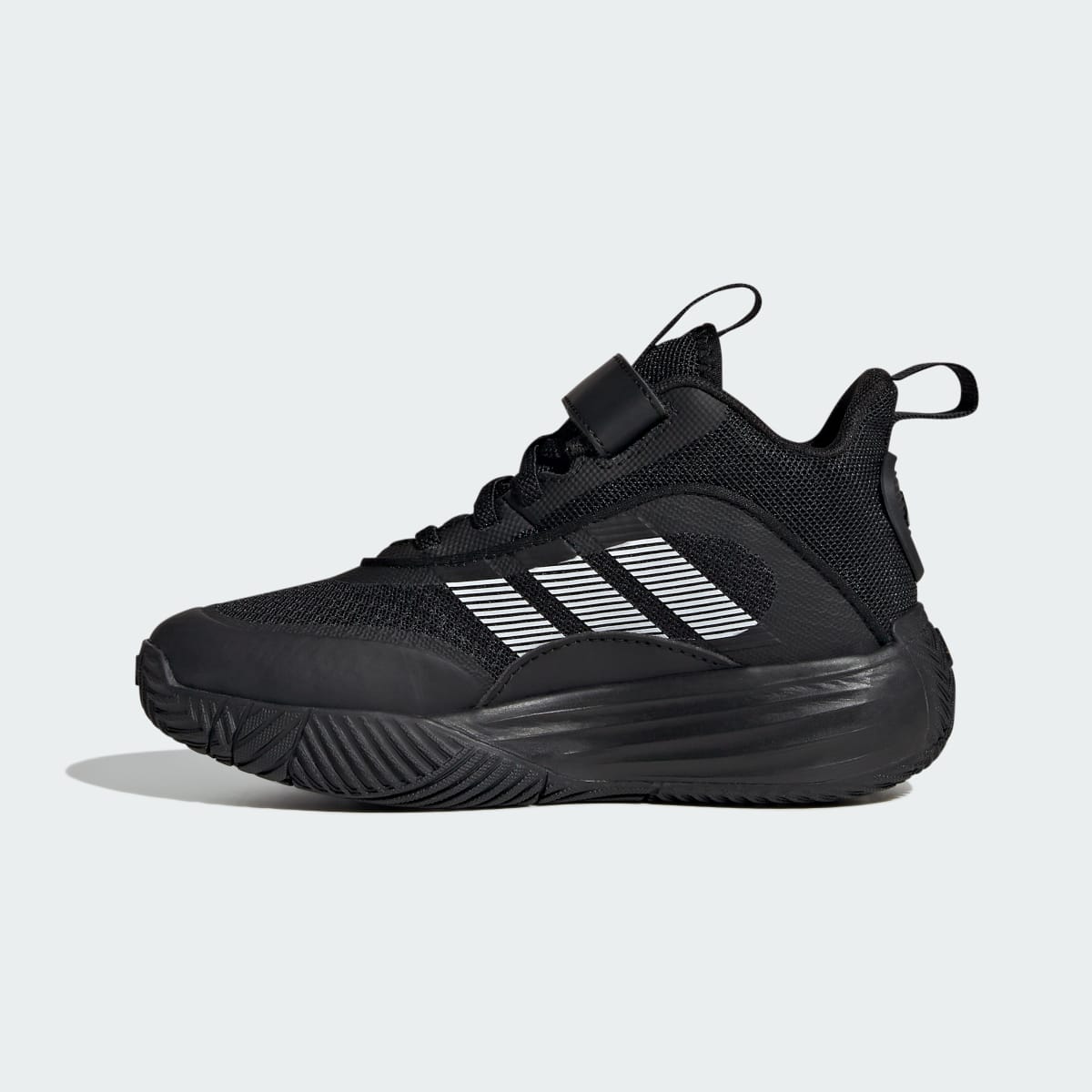 Overkicks - Adidas Ownthegame 3.0 Core Black Cloud White (GS) (IF4593) - imagen 6