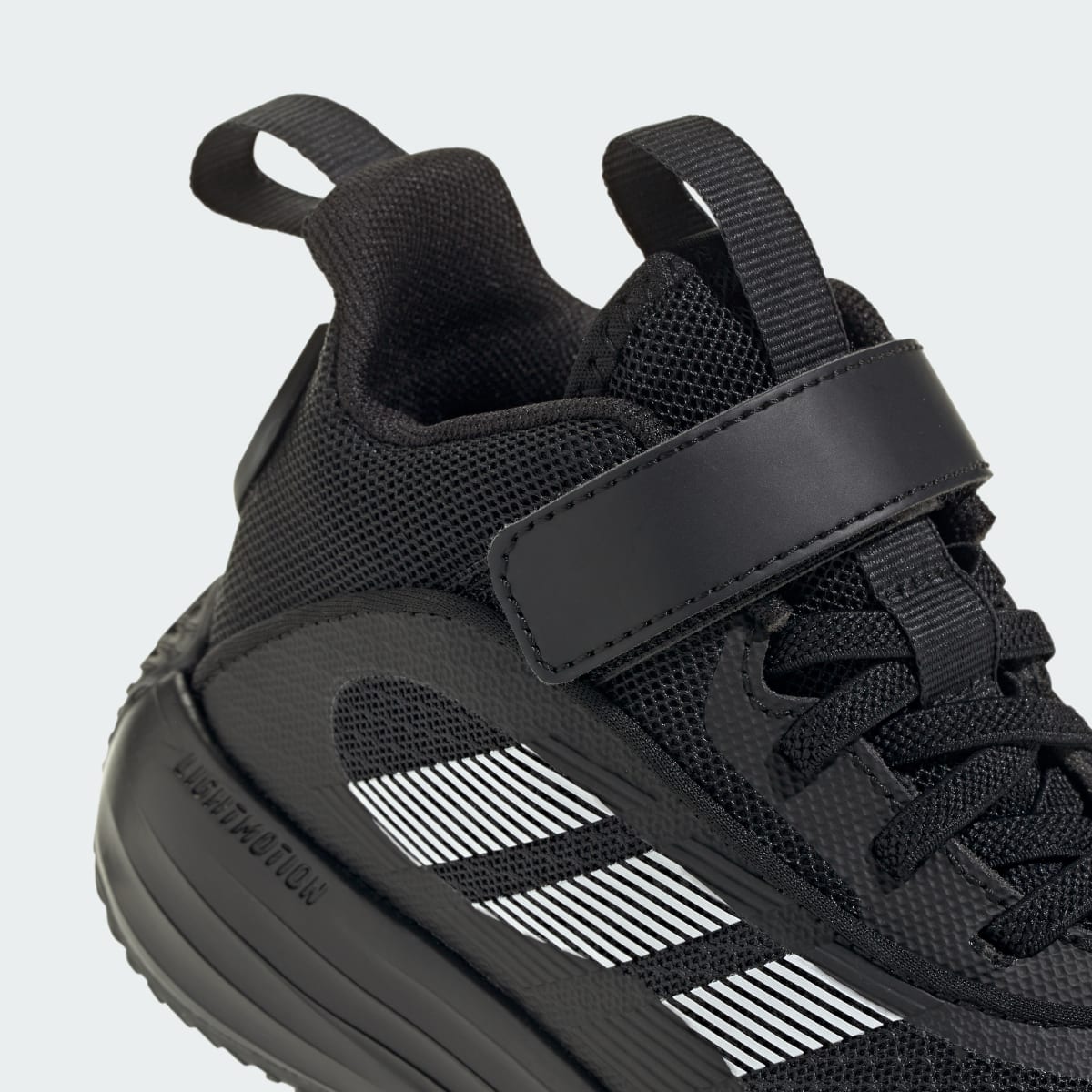 Overkicks - Adidas Ownthegame 3.0 Core Black Cloud White (GS) (IF4593) - imagen 9