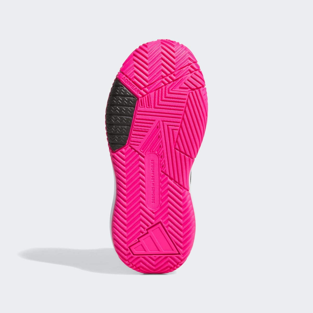 Overkicks - Adidas Ownthegame 3.0 Core Black Iron Metallic Shock Pink (GS) (JQ7941) - imagen 4