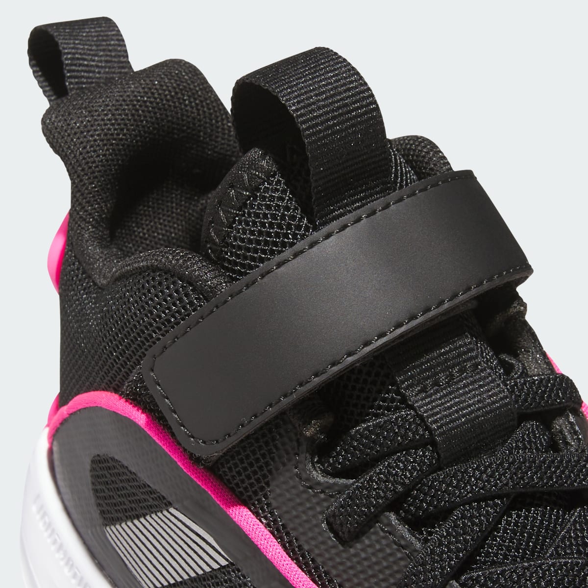 Overkicks - Adidas Ownthegame 3.0 Core Black Iron Metallic Shock Pink (GS) (JQ7941) - imagen 8