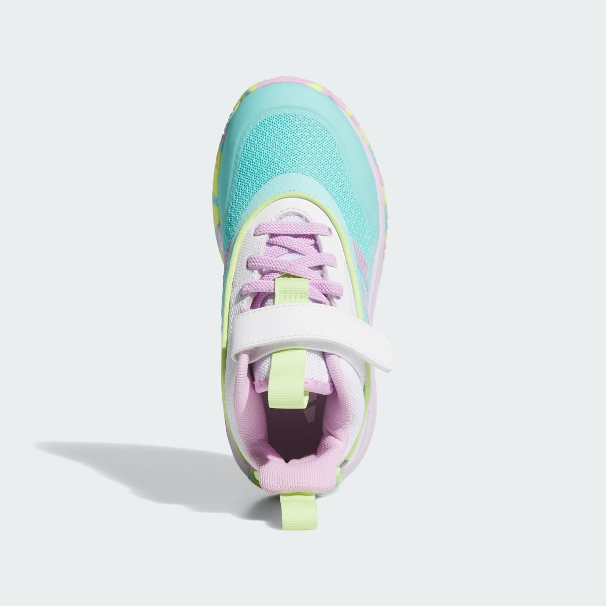 Overkicks - Adidas Ownthegame 3.0 Flash Aqua Bliss Lilac White (GS) (JS2179) - imagen 3