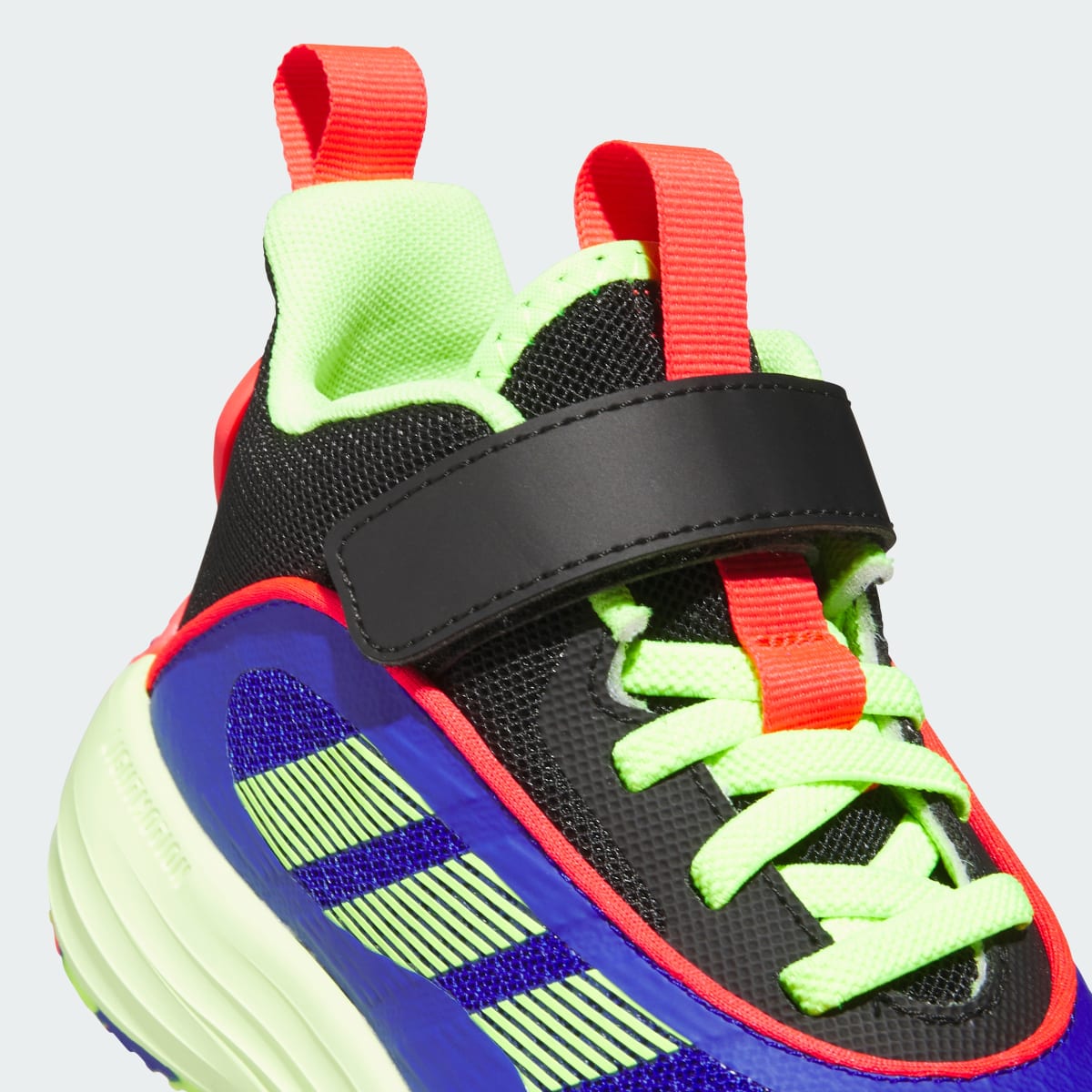 Overkicks - Adidas Ownthegame 3.0 Lucid Blue Lemon Black (GS) (JS2177) - imagen 8