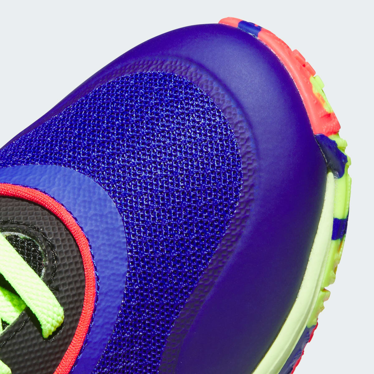 Overkicks - Adidas Ownthegame 3.0 Lucid Blue Lemon Black (GS) (JS2177) - imagen 9