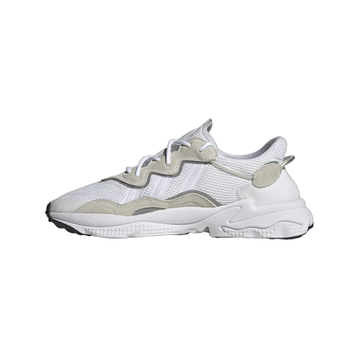 Overkicks - Adidas Ozweego Cloud White (EE6464) - detalle talon