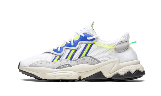 Overkicks - Adidas Ozweego Cloud White Solar Yellow (EE7009) - vista lateral