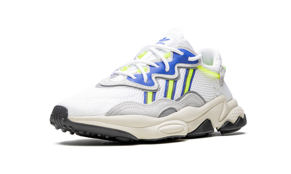 Overkicks - Adidas Ozweego Cloud White Solar Yellow (EE7009) - detalle suela